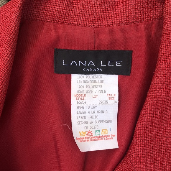 Vintage Lana Lee 3 piece Skirt Suit Made in Canada - Picture 7 of 15